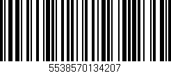 Código de barras (EAN, GTIN, SKU, ISBN): '5538570134207'