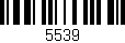 Código de barras (EAN, GTIN, SKU, ISBN): '5539'