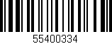 Código de barras (EAN, GTIN, SKU, ISBN): '55400334'