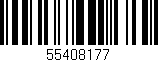 Código de barras (EAN, GTIN, SKU, ISBN): '55408177'