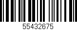 Código de barras (EAN, GTIN, SKU, ISBN): '55432675'