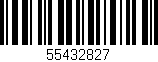 Código de barras (EAN, GTIN, SKU, ISBN): '55432827'