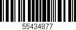 Código de barras (EAN, GTIN, SKU, ISBN): '55434877'