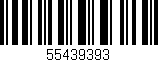Código de barras (EAN, GTIN, SKU, ISBN): '55439393'