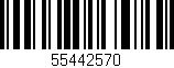 Código de barras (EAN, GTIN, SKU, ISBN): '55442570'