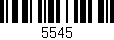 Código de barras (EAN, GTIN, SKU, ISBN): '5545'