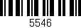 Código de barras (EAN, GTIN, SKU, ISBN): '5546'