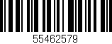 Código de barras (EAN, GTIN, SKU, ISBN): '55462579'
