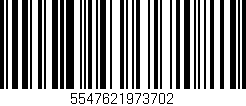 Código de barras (EAN, GTIN, SKU, ISBN): '5547621973702'