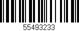 Código de barras (EAN, GTIN, SKU, ISBN): '55493233'