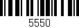 Código de barras (EAN, GTIN, SKU, ISBN): '5550'
