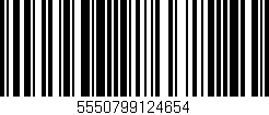 Código de barras (EAN, GTIN, SKU, ISBN): '5550799124654'