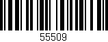 Código de barras (EAN, GTIN, SKU, ISBN): '55509'
