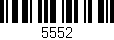Código de barras (EAN, GTIN, SKU, ISBN): '5552'