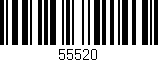 Código de barras (EAN, GTIN, SKU, ISBN): '55520'