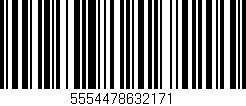 Código de barras (EAN, GTIN, SKU, ISBN): '5554478632171'