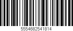 Código de barras (EAN, GTIN, SKU, ISBN): '5554682541814'