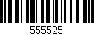 Código de barras (EAN, GTIN, SKU, ISBN): '555525'