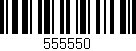 Código de barras (EAN, GTIN, SKU, ISBN): '555550'