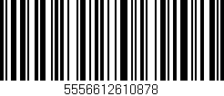 Código de barras (EAN, GTIN, SKU, ISBN): '5556612610878'