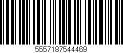 Código de barras (EAN, GTIN, SKU, ISBN): '5557187544469'