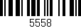 Código de barras (EAN, GTIN, SKU, ISBN): '5558'