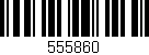 Código de barras (EAN, GTIN, SKU, ISBN): '555860'