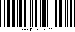 Código de barras (EAN, GTIN, SKU, ISBN): '5559247495841'