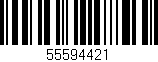 Código de barras (EAN, GTIN, SKU, ISBN): '55594421'