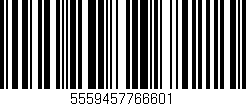 Código de barras (EAN, GTIN, SKU, ISBN): '5559457766601'