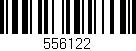 Código de barras (EAN, GTIN, SKU, ISBN): '556122'