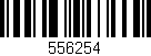 Código de barras (EAN, GTIN, SKU, ISBN): '556254'