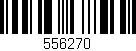 Código de barras (EAN, GTIN, SKU, ISBN): '556270'