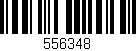 Código de barras (EAN, GTIN, SKU, ISBN): '556348'