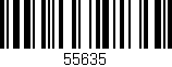 Código de barras (EAN, GTIN, SKU, ISBN): '55635'