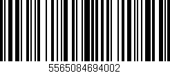 Código de barras (EAN, GTIN, SKU, ISBN): '5565084694002'