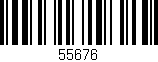 Código de barras (EAN, GTIN, SKU, ISBN): '55676'