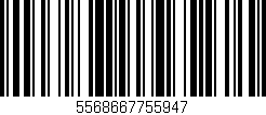 Código de barras (EAN, GTIN, SKU, ISBN): '5568667755947'