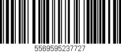 Código de barras (EAN, GTIN, SKU, ISBN): '5569595237727'