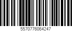 Código de barras (EAN, GTIN, SKU, ISBN): '5570776064247'