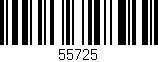 Código de barras (EAN, GTIN, SKU, ISBN): '55725'