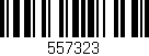 Código de barras (EAN, GTIN, SKU, ISBN): '557323'