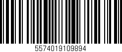 Código de barras (EAN, GTIN, SKU, ISBN): '5574019109894'