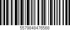 Código de barras (EAN, GTIN, SKU, ISBN): '5579848476568'