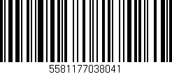 Código de barras (EAN, GTIN, SKU, ISBN): '5581177038041'