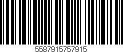 Código de barras (EAN, GTIN, SKU, ISBN): '5587915757915'
