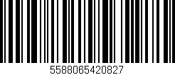 Código de barras (EAN, GTIN, SKU, ISBN): '5588065420827'
