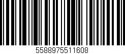Código de barras (EAN, GTIN, SKU, ISBN): '5588975511608'
