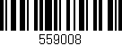 Código de barras (EAN, GTIN, SKU, ISBN): '559008'
