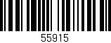 Código de barras (EAN, GTIN, SKU, ISBN): '55915'